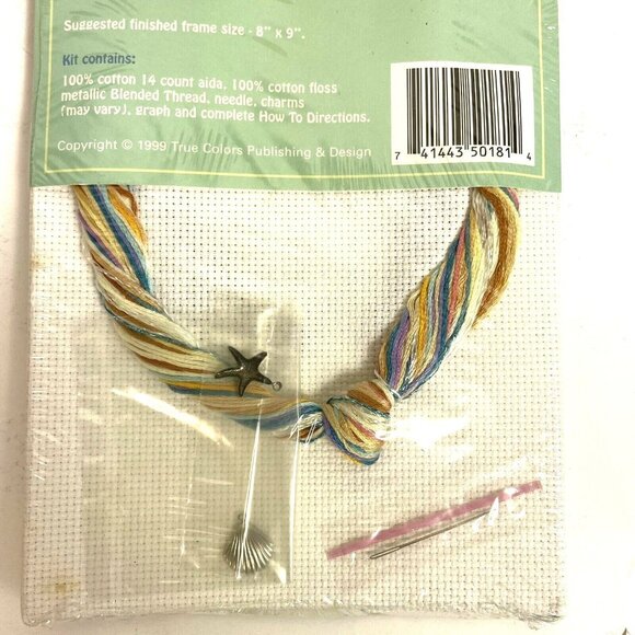 Seaside Stitches & More Sand Dollar Cross stitch kit #05092556 - Picture 6 of 13